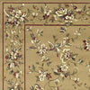 KAS Cambridge 7338 Beige Floral Delight Area Rug Runner Image