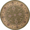 KAS Cambridge 7343 Sage/Beige Bijar Area Rug Round Image
