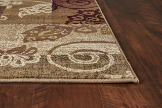 KAS Cambridge 7359 Multicolor Delaney Area Rug Corner Image