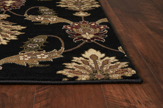 KAS Cambridge 7366 Black Palazzo Area Rug Runner Image Feature