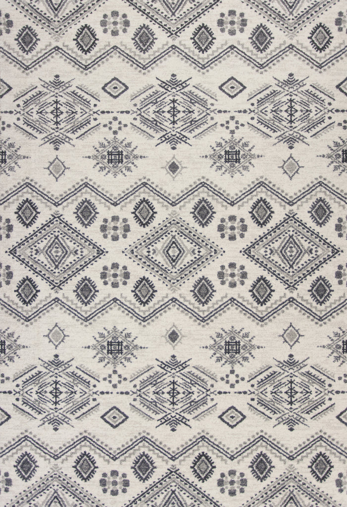 KAS Carmen 7604 Ivory/Grey Journey Area Rug main image