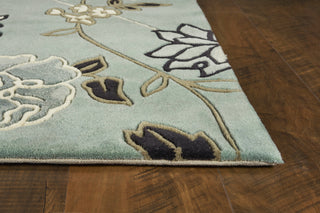 KAS Catalina 0765 Blue/Beige Paradise Area Rug Lifestyle Image Feature