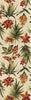 KAS Catalina 0780 Ivory Tropical Flora Area Rug Runner Image