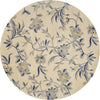 KAS Catalina 786 Ivory/Blue Classica Area Rug Corner Image