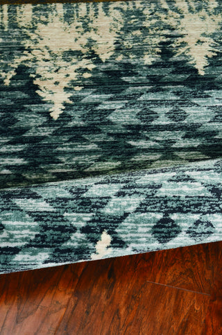 KAS Chester 5636 Slate Blue Area Rug Corner Image