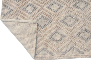 KAS Chloe 7722 Natural Grey Diamond Area Rug Runner Image