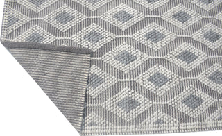 KAS Chloe 7723 Ivory Grey Trellis Area Rug Runner Image