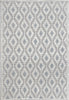 KAS Chloe 7723 Ivory Grey Trellis Area Rug main image
