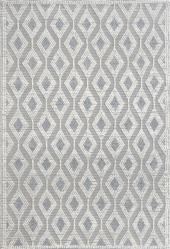 KAS Chloe 7723 Ivory Grey Trellis Area Rug main image