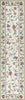 KAS Colonial 1707 Ivory Floral Vine Area Rug Runner Image