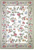 KAS Colonial 1707 Ivory Floral Vine Area Rug Main Image