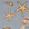 KAS Colonial 1805 LtBlue Ocean Life Area Rug Lifestyle Image