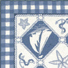 KAS Colonial 1807 Blue/Ivory Nautical Panel Area Rug Lifestyle Image