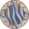 KAS Colonial 1810 Fun In The Sun Area Rug Round Image
