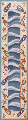 KAS Colonial 1810 Fun In The Sun Area Rug Runner Image