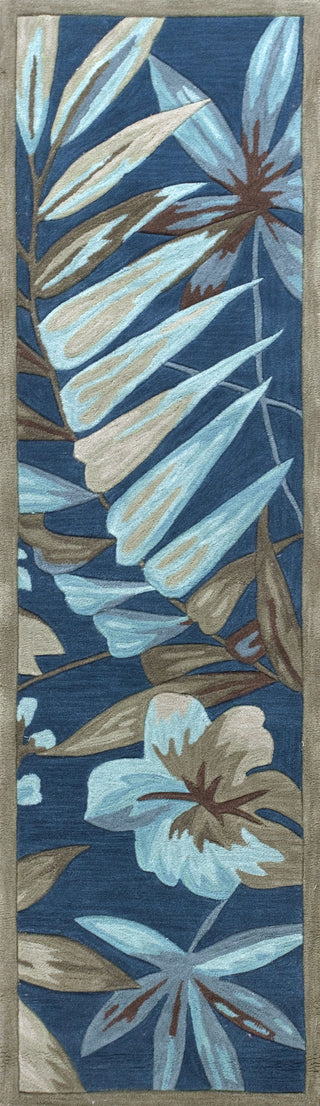 KAS Coral 4150 Ocean Tropica Area Rug Runner Image