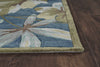 KAS Coral 4150 Ocean Tropica Area Rug Corner Image Feature
