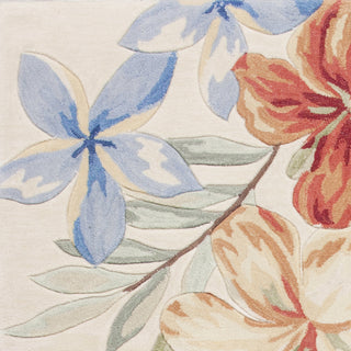 KAS Coral 4158 Ivory Aloha Area Rug Lifestyle Image