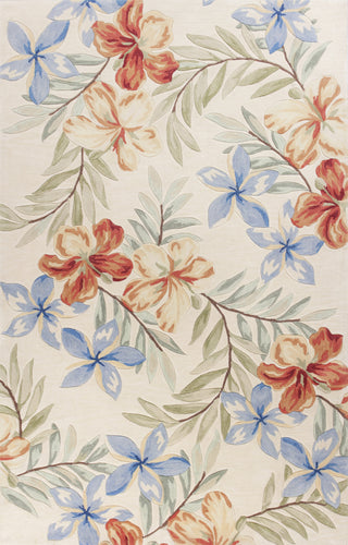 KAS Coral 4158 Ivory Aloha Area Rug Main Image