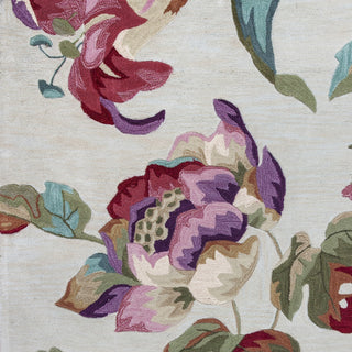 KAS Coral 4161 Beige Gardenia Area Rug Corner Image