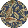 KAS Coral 4163 Ink Blue Playa Area Rug Runner Image