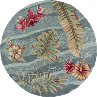 KAS Coral 4166 Seafoam Visions Area Rug Runner Image