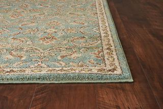 KAS Cordoba 4417 Turquoise Aurora Area Rug Round Image