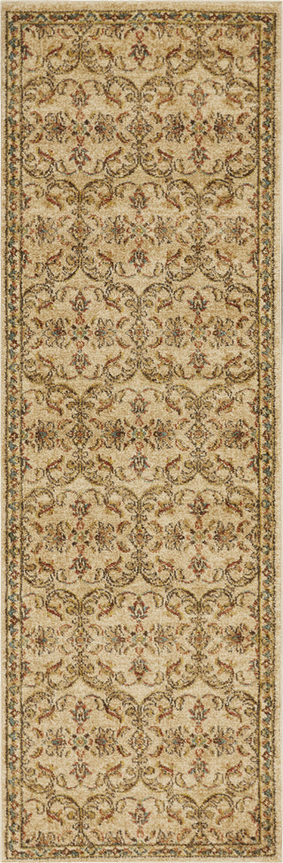 KAS Cordoba 4418 Sand Aurora Area Rug Corner Image