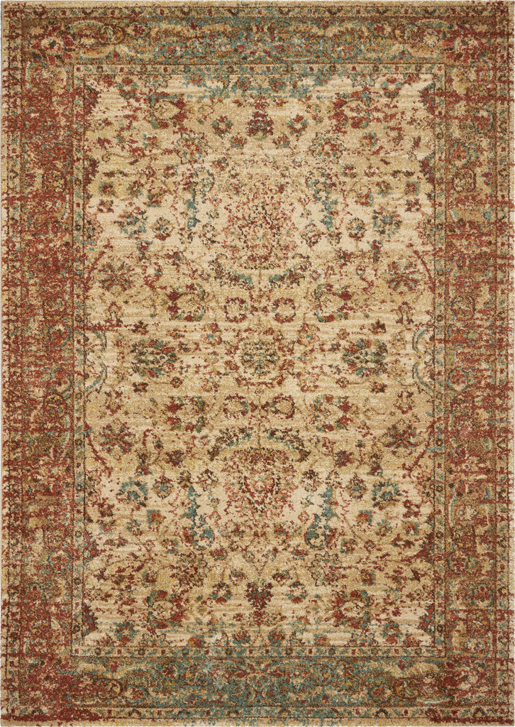 KAS Cordoba 4441 Sand/Coral Traditions Area Rug main image