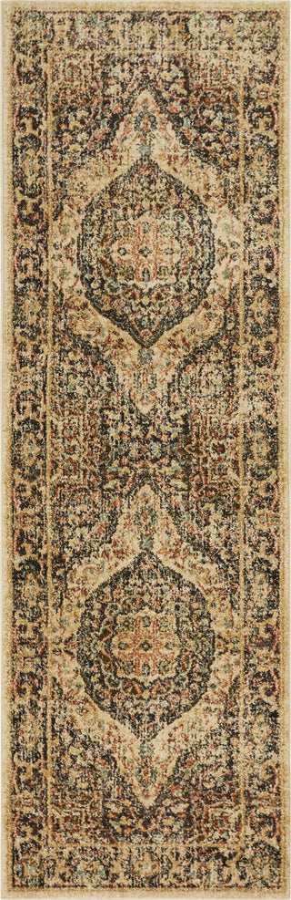 KAS Cordoba 4442 Mocha Antigua Area Rug Corner Image