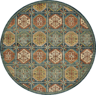 KAS Cordoba 4445 Teal Marrakesh Area Rug Runner Image
