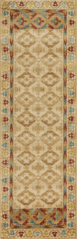KAS Cordoba 4446 Sand Elements Area Rug Corner Image