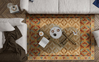 KAS Cordoba 4446 Sand Elements Area Rug Lifestyle Image Feature