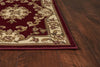 KAS Corinthian 5308 Red/Ivory Aubusson Area Rug Lifestyle Image