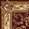 KAS Corinthian 5308 Red/Ivory Aubusson Area Rug Lifestyle Image