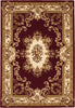 KAS Corinthian 5308 Red/Ivory Aubusson Area Rug Main Image