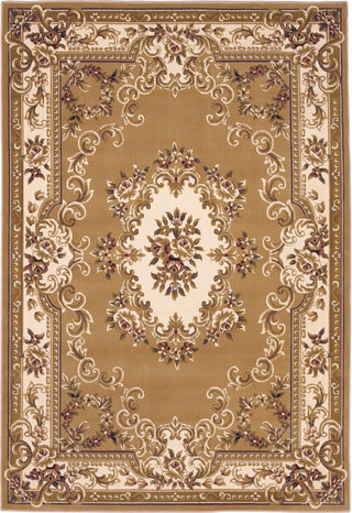 KAS Corinthian 5309 Beige/Ivory Aubusson Area Rug Main Image