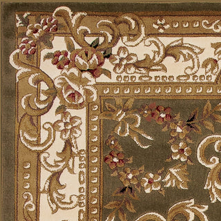 KAS Corinthian 5312 Green/Ivory Aubusson Area Rug Lifestyle Image