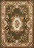 KAS Corinthian 5312 Green/Ivory Aubusson Area Rug Main Image