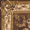 KAS Corinthian 5313 Plum/Ivory Aubusson Area Rug Corner Image