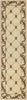 KAS Corinthian 5318 Ivory Fleur-De-Lis Area Rug Runner Image