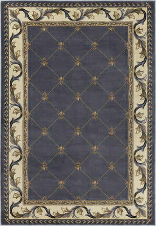 KAS Corinthian 5320 Blue Fleur-De-Lis Area Rug main image