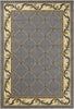 KAS Corinthian 5322 Slate Blue Fleur-De-Lis Area Rug main image