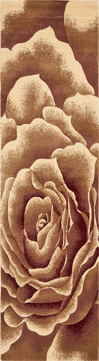 KAS Corinthian 5338 Ivory Floral Splendor Area Rug Runner Image