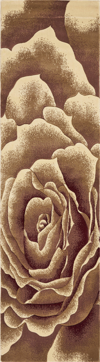 KAS Corinthian 5338 Ivory Floral Splendor Area Rug Runner Image