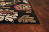 KAS Corinthian 5351 Black Bella Area Rug Lifestyle Image
