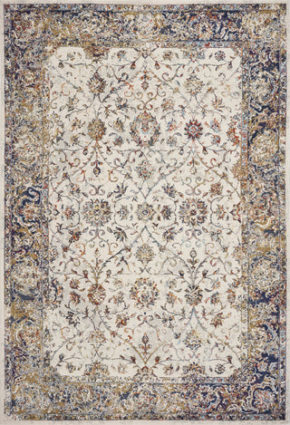 KAS Corsica 7857 Ivory/Navy Porter Area Rug main image