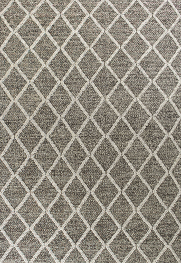 KAS Cortico 6162 Dark Grey Diamonds Area Rug main image