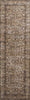KAS Crete 6508 Taupe Courtyard Area Rug Round Image