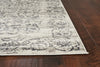KAS Crete 6511 Ivory/Grey Courtyard Area Rug Runner Image Feature